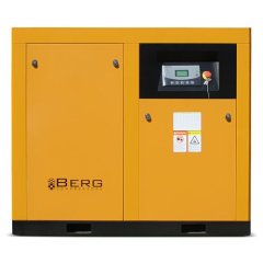 Промышленный винтовой компрессор BERG ВК-30-E/8 бар с прямым частотно-регулируемым приводом