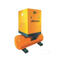 Промышленный винтовой компрессор BERG ВК-4Р-500/7 бар с ременным приводом